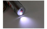 Pożer tal-lejżer 2in1 - flashlight LED u pointer bil-lejżer aħmar